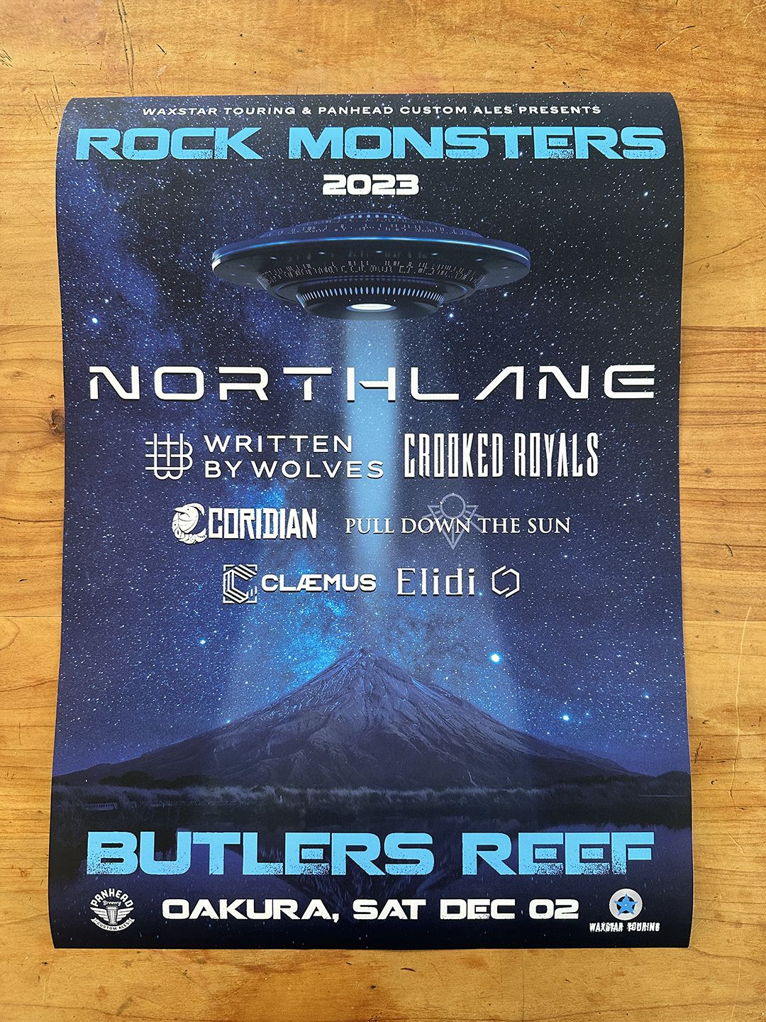 Rock Monsters Festival A2 Poster
